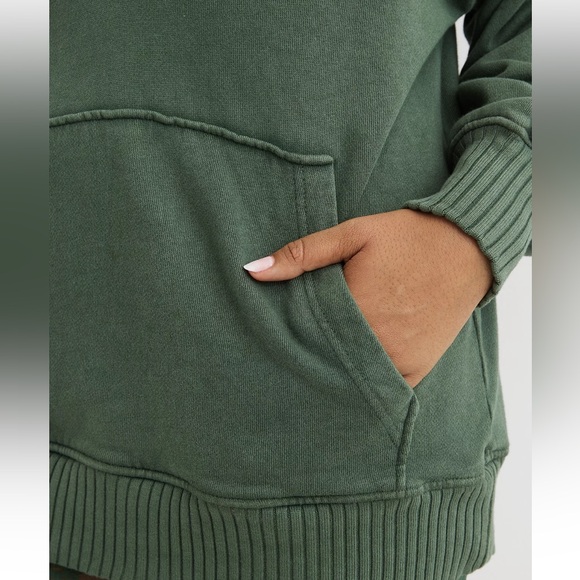 Aerie Down-To-Earth Henley Hoodie - Picture 2 of 11